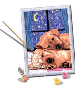 Alternative view of Ravensburger CreArt Schilderen op Nummer Lekker Slapen