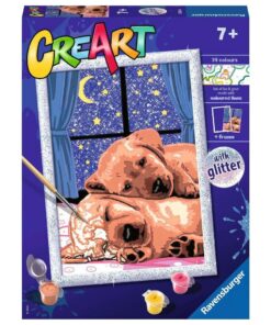 Ravensburger CreArt Schilderen op Nummer Lekker Slapen