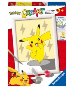 Ravensburger CreArt Schilderen op Nummer Pok&eacute;mon Pikachu