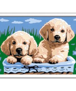 Alternative view of Ravensburger CreArt Schilderen op Nummer Schattige Puppy's