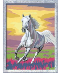 Alternative view of Ravensburger Creart Schilderen op Nummer Paard Bij Zonsondergang