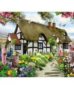 Alternative view of Ravensburger Puzzel Idyllische Cottage 500 Stukjes