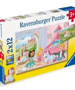 Ravensburger Puzzel Prince & Princess 2x12 Stukjes