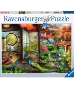 Ravensburger Puzzel Theehuis in Japanse Tuin 1000 Stukjes