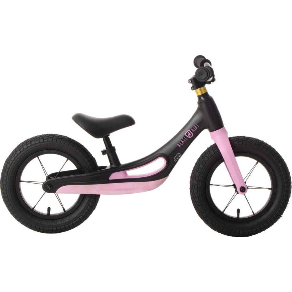 Rebel Kidz Loopfiets Zwart/Roze - Image 2