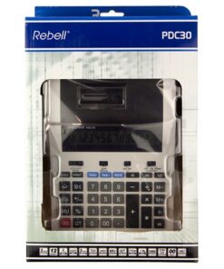 Alternative view of Rebell RE-PDC30-WB Printcalculator PDC30 Wit/Zwart