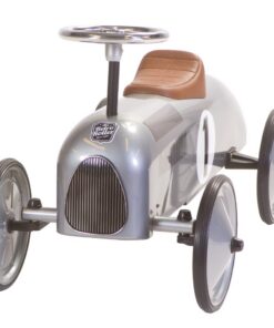 Alternative view of Retro Roller Metalen Loopauto Jean 75x40x40 cm Zilver