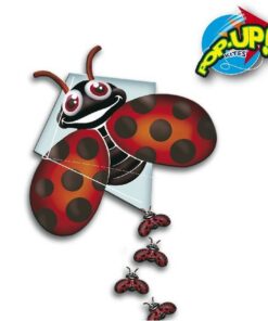 Rhombus Pop-Up Lady Bug Vlieger