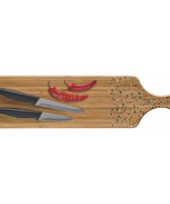 Richardson Sheffield Terrazzo Snijplank + 2 Messen Bamboe