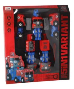 Robot Transformeerbaar Rood/blauw