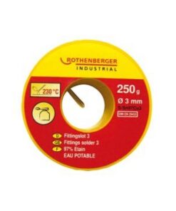 Rothenberger Fittingsoldeer 3mm 100g