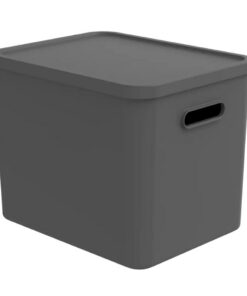 Rotho ALBULA Multibox 29.5x29x37 cm 27L Antraciet