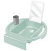 Rotho AVA Kinderwasbakje voor op Badrand 40x40x13 cm Sage Green