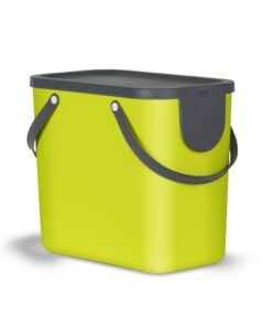 Rotho Albula Afvalscheidingsprullenbak 25L Lime Groen