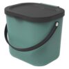 Rotho Albula Bioafvalbak 6L Groen/Antraciet
