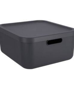 Rotho Albula Decoratie Opbergbox 20L Antraciet