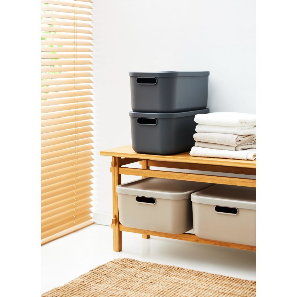 Rotho Albula Opbergbox 12L Antraciet - Image 2