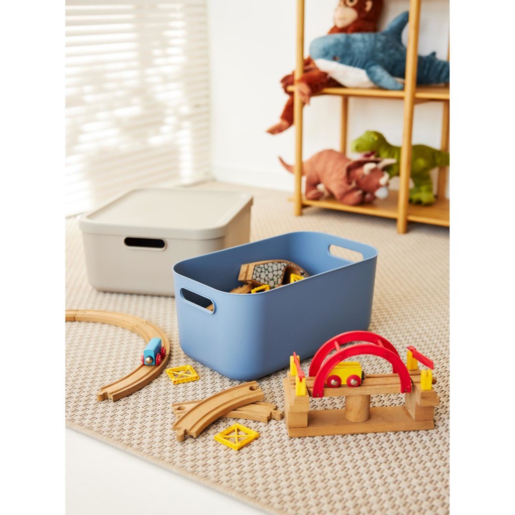 Rotho Albula Opbergbox 12L Horizon Blauw - Image 2