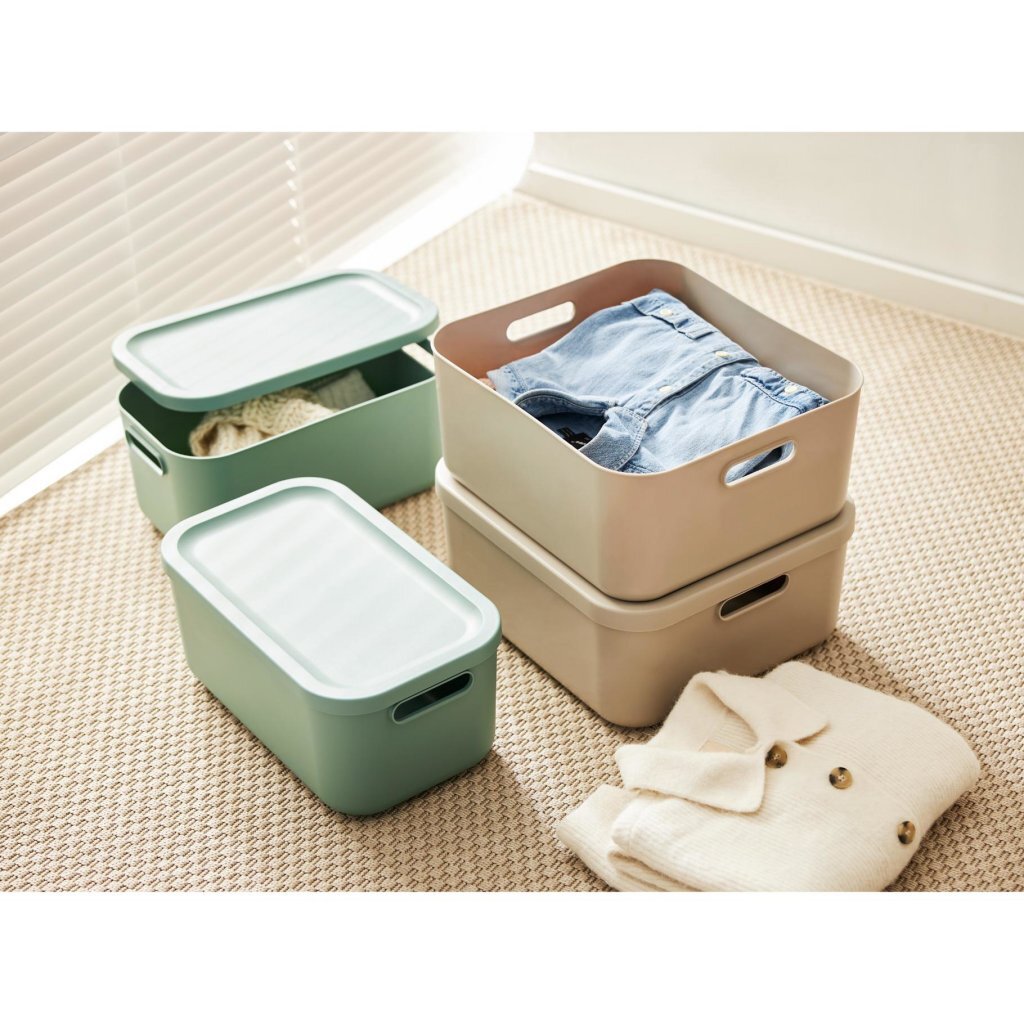 Rotho Albula Opbergbox 12L Mistletoe Groen - Image 4