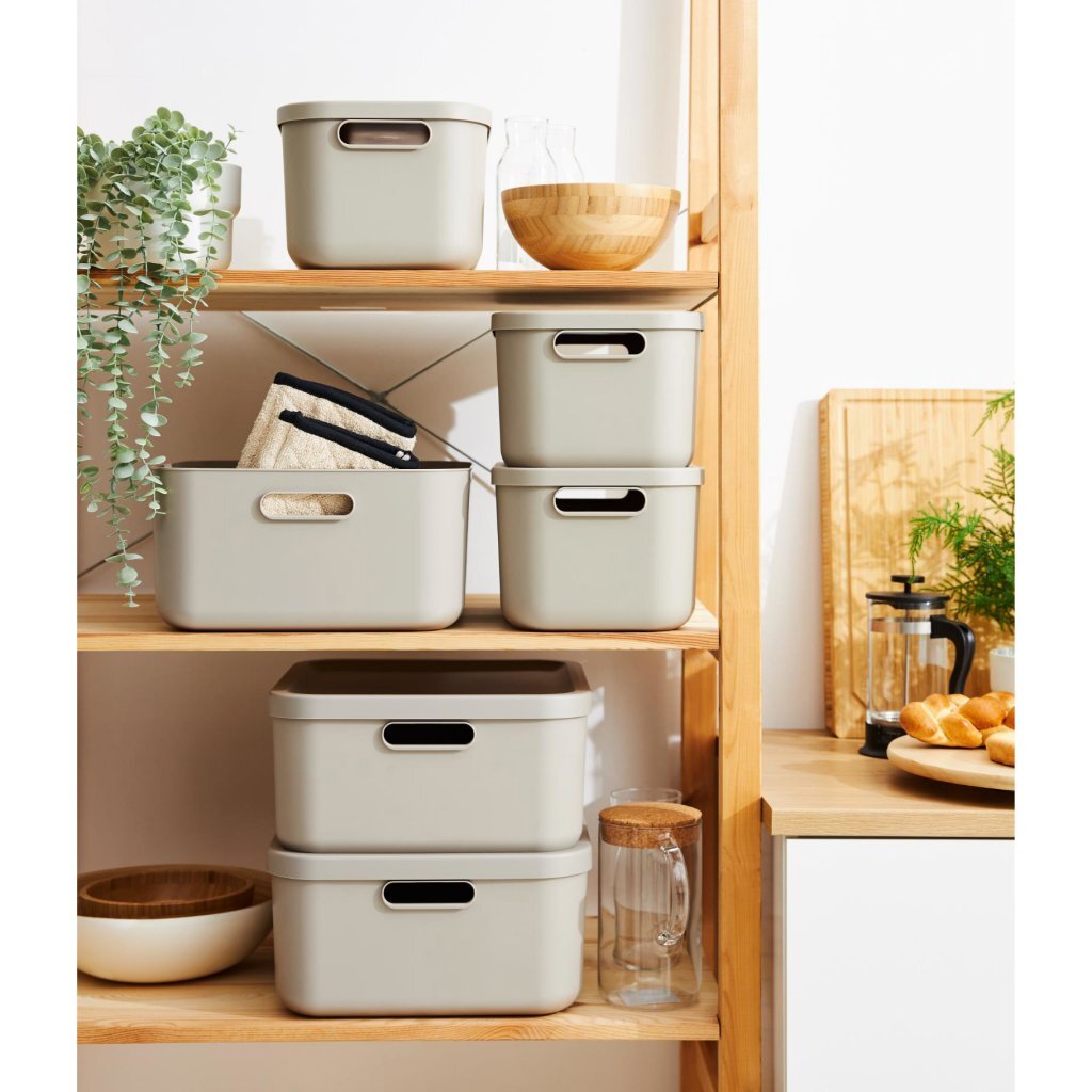 Rotho Albula Opbergbox 12L Mistletoe Wit - Image 2