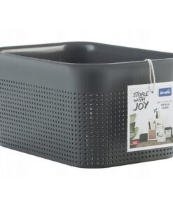 Rotho BRISEN Opbergmand 26.2x18x13 cm 4.5L Antraciet
