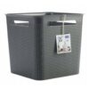 Rotho BRISEN Opbergmand 29.1x29.1x28.1 cm 18L Antraciet