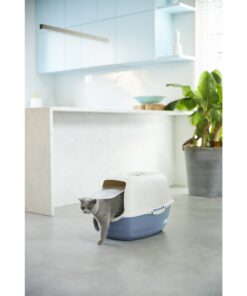 Alternative view of Rotho Bailey Kattenbak Eco Blauw/Zand