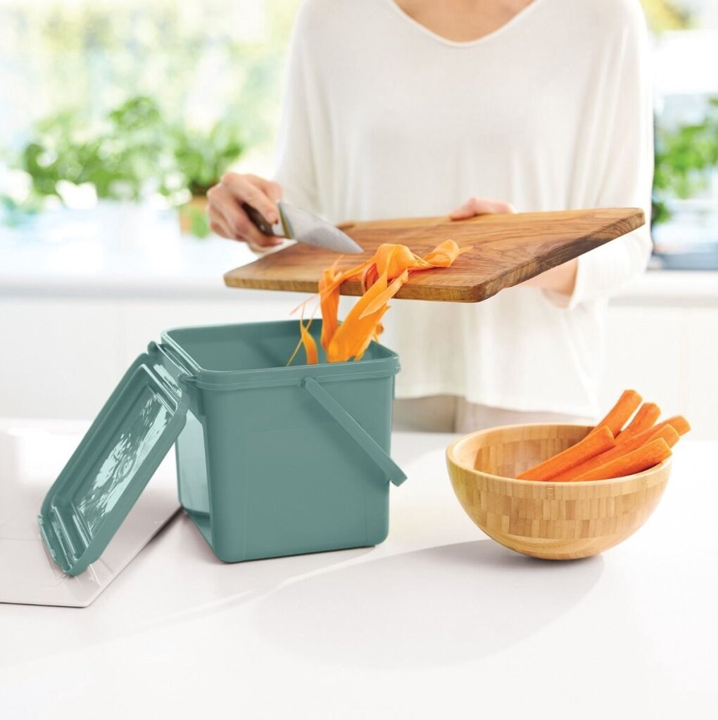 Rotho Bio Afvalemmer 4,5L Mistletoe Groen - Image 3