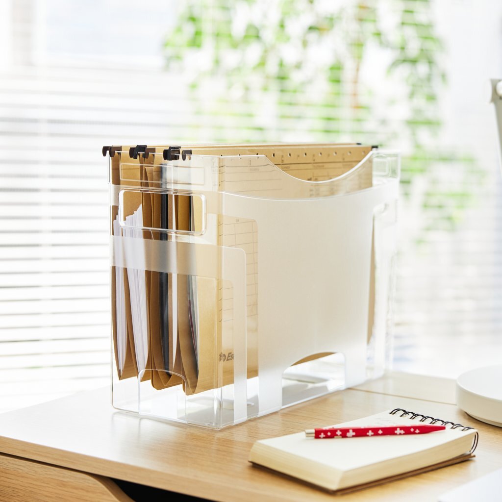 Rotho CUBE Hangmappen Box 26x34x14 cm Transparant - Image 2