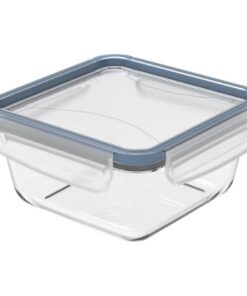 Rotho Clic & Lock Koelkast Bewaardoos 0.75L Horizon Blauw/Transparant/Glas