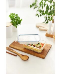 Alternative view of Rotho Clic & Lock Koelkast Bewaardoos 1.3L Horizon Blauw/Transparant/Glas