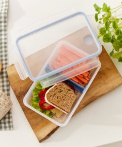 Alternative view of Rotho Clic & Lock Koelkast Bewaardoos 1.5L Horizon Blauw/Transparant