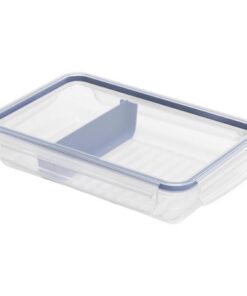 Rotho Clic & Lock Koelkast Bewaardoos 1.5L Horizon Blauw/Transparant