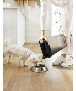 Alternative view of Rotho Cody Pet Food Container 10L Antraciet/Transparant