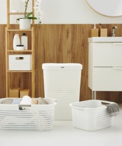 Alternative view of Rotho Country Wasverzamelaar 55L Wit