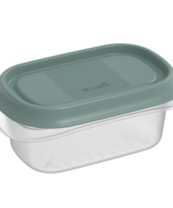 Rotho ELEMENTS Koelkast Bewaardoos 12x8x5 cm 0.2L Mistletoe Groen/Transparant