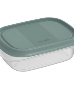 Rotho ELEMENTS Koelkast Bewaardoos 16x12x5 cm 0.5L Mistletoe Groen/Transparant