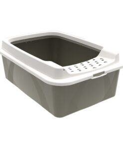 Rotho Eco Bonnie Kattenbak met Boveningang M Cappuccino/Zand