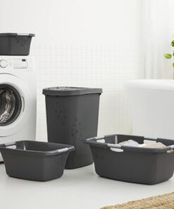 Alternative view of Rotho Flowers Wasmand 12L Antraciet