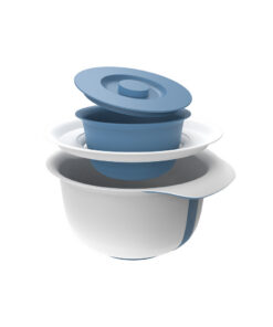 Alternative view of Rotho Fresh Beslagkom Met Spatdeksel 4L Horizon Blauw