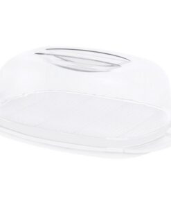 Rotho Fresh Kaasdoos 29x17x10.5 cm Wit/Transparant