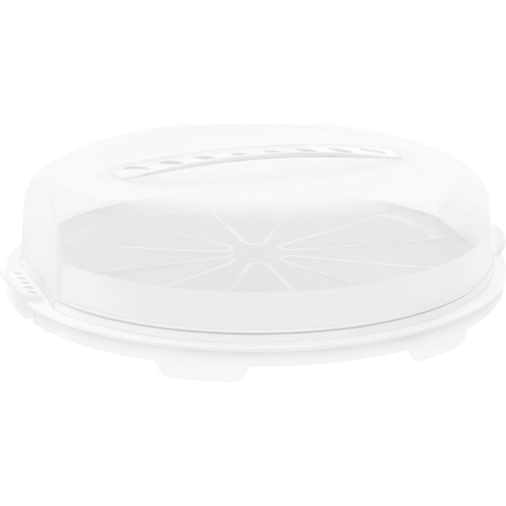 Rotho Fresh Taartdoos 35.5 cm Wit/Transparant