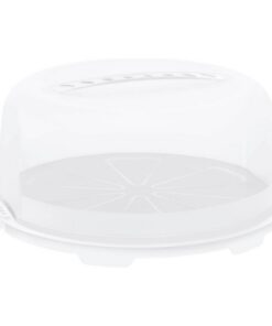 Rotho Fresh Taartdoos 35.5x16.5 cm Wit/Transparant