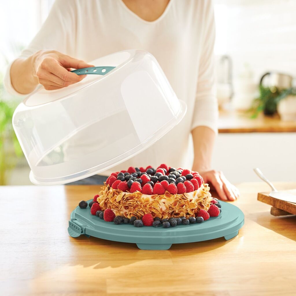 Rotho Fresh Taartdoos Hoog Mistletoe Groen - Image 4