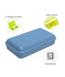 Alternative view of Rotho Fun Lunchbox met Verdeelschotjes 1.7L Horizon Blauw
