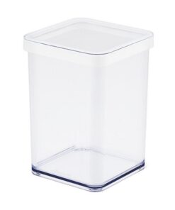 Rotho LOFT Bewaardoos 10x10x14.2 cm 1L Wit/Transparant