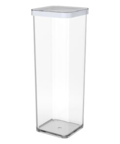 Rotho LOFT Bewaardoos 10x10x28.5 cm 2L Wit/Transparant