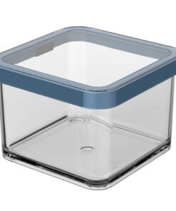 Rotho LOFT Bewaardoos 10x10x7.2 cm 0.5L Horizon Blauw/Transparant