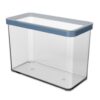 Rotho LOFT Bewaardoos 20x10x14.2 cm 2.1L Horizon Blauw/Transparant
