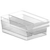 Rotho LOFT Koelkast Organizer Set 3-delig Transparant